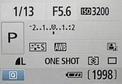 Canon EOS 550 D Monitor 